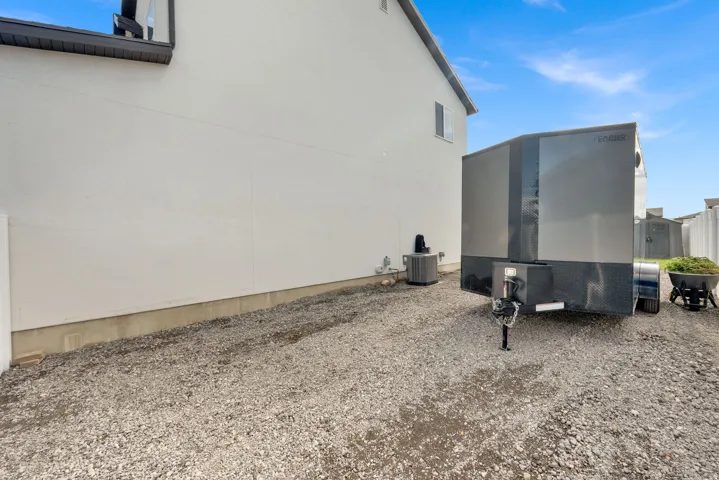 Why paid to store your RV, boat, trailer. Your new home has tons of space + RV power hook-ups