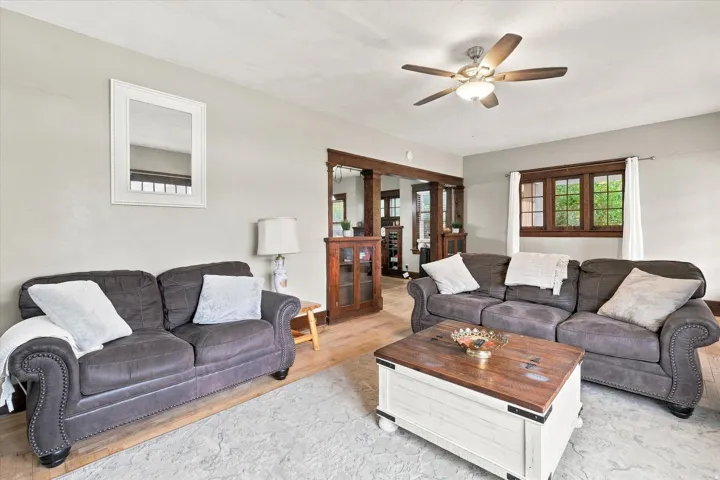 Wood-finish flooring