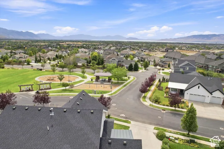 Established neighborhood with a central park, playground, and covered picnic area