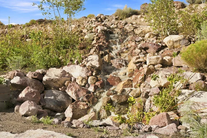 Large waterfall that is stunning and relaxing