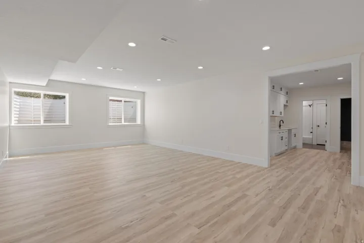 Lower level family room