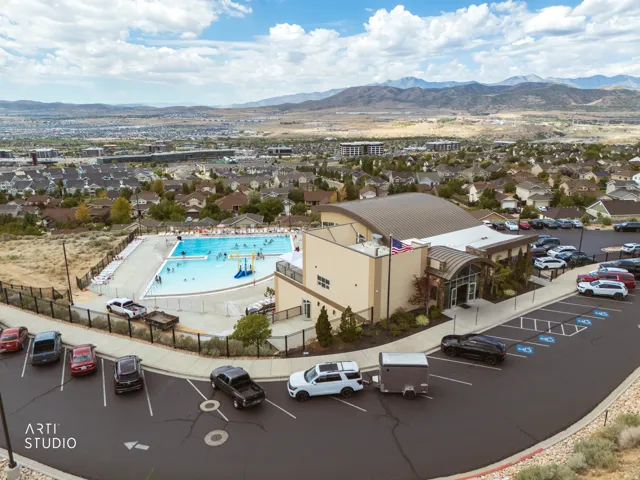 Club house and pool