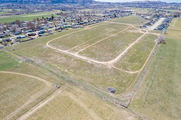 Expansive open land with established roadbeds