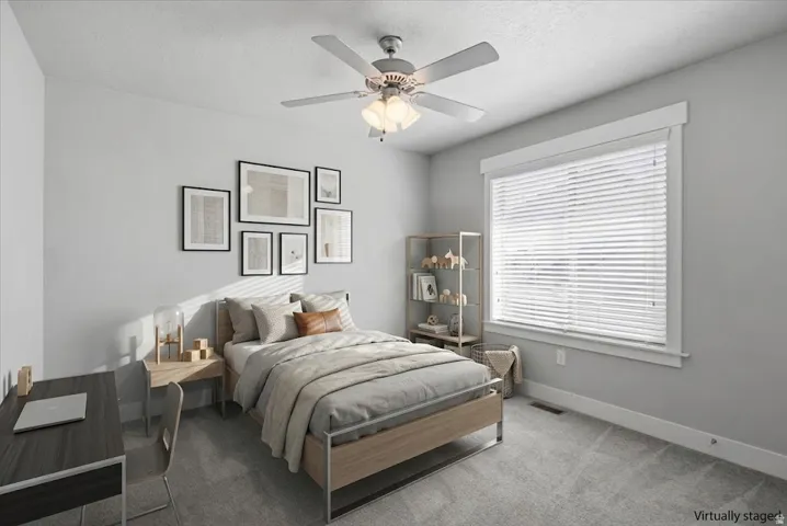 virtual staging in a modern design