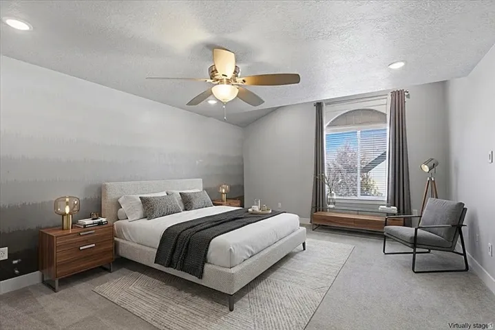 virtual staging in a modern design