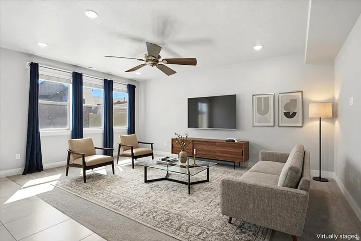 virtual staging in a modern design
