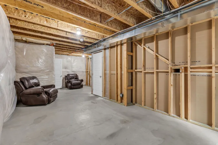Unfinished basement