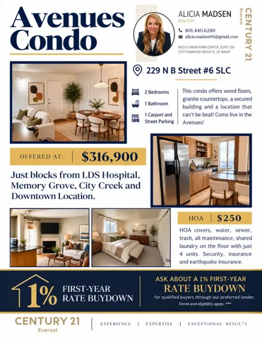Real Estate Marketing Flyer. Summarizing property specifications, pricing, and operational details for the property