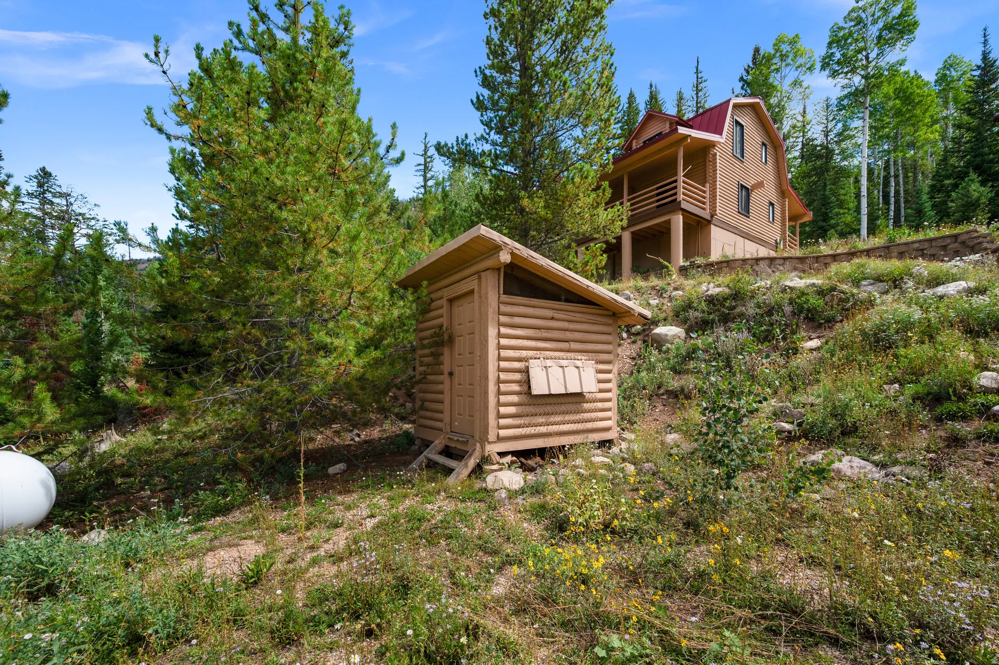 Shed with 2 backup generators