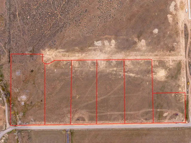 Aerial Property Map. Illustrating the property's boundaries and subdivisions