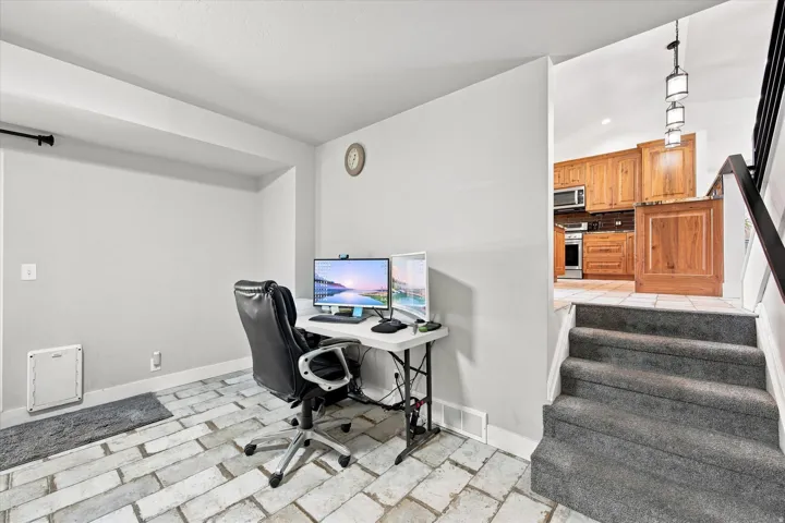 Stairs Leading to Family Room