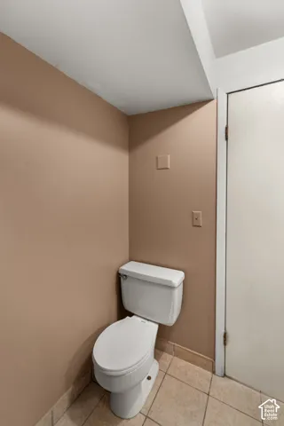 Basement bathroom