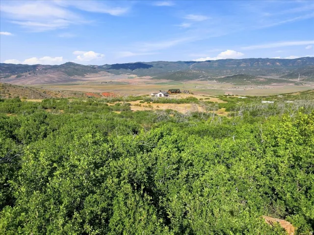 Expansive natural landscape featuring rolling hills and distant mountains