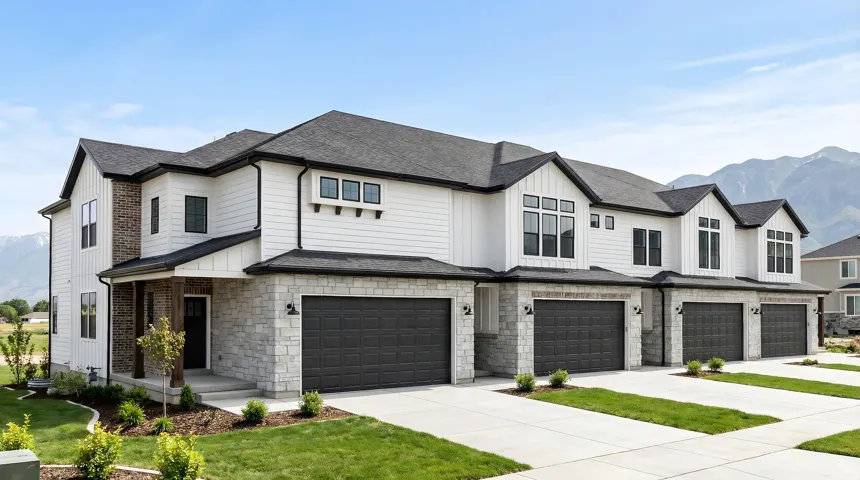 This a rendering of the townhome
