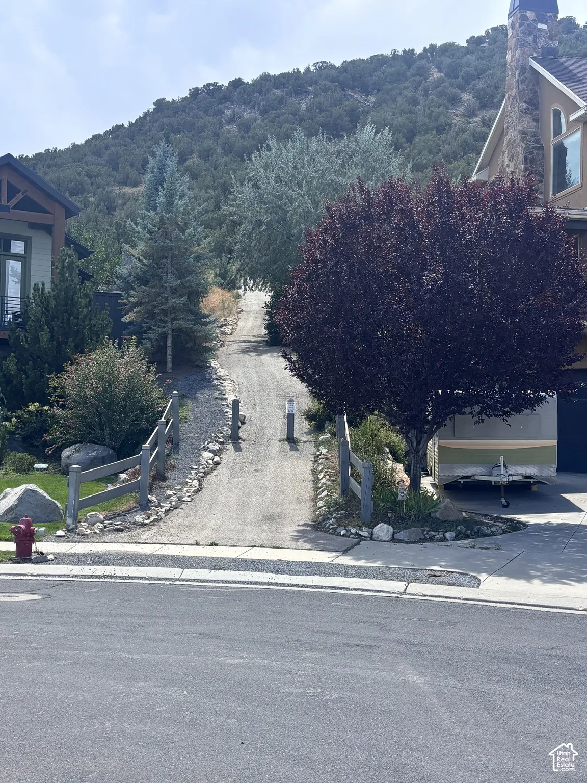 Your neighborhood walking path!  In your court, goes up the side of the mountain.