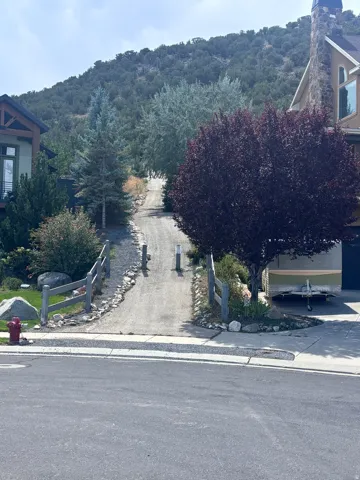 Your neighborhood walking path!  In your court, goes up the side of the mountain.
