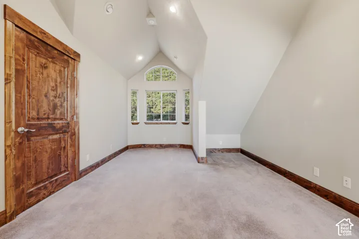 Loft bedroom or office on upper floor