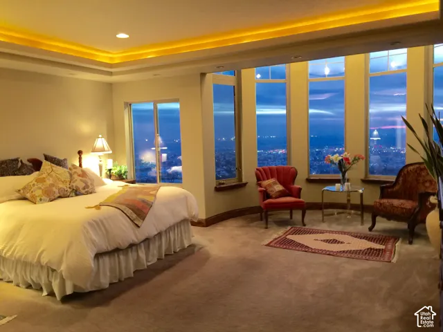 Master bedroom furnished