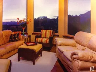 Sun room with furniture