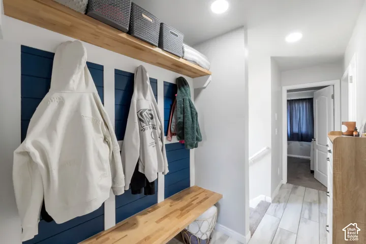 Built in storage space
