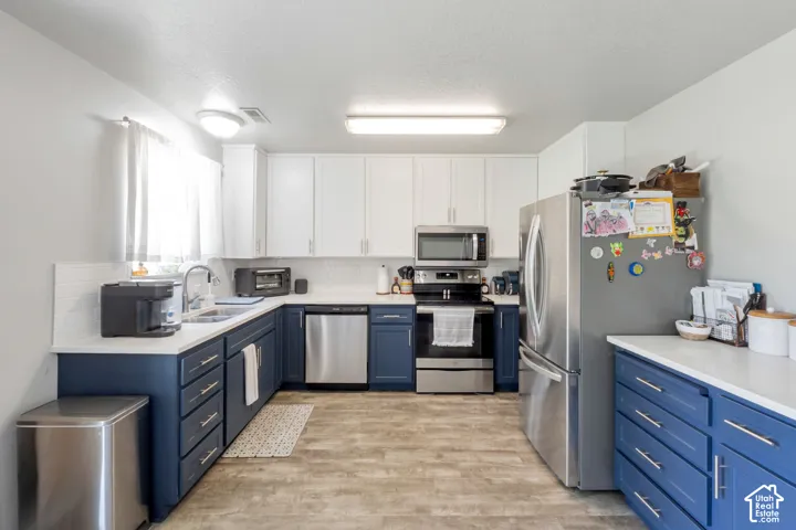 Spacious updated kitchen