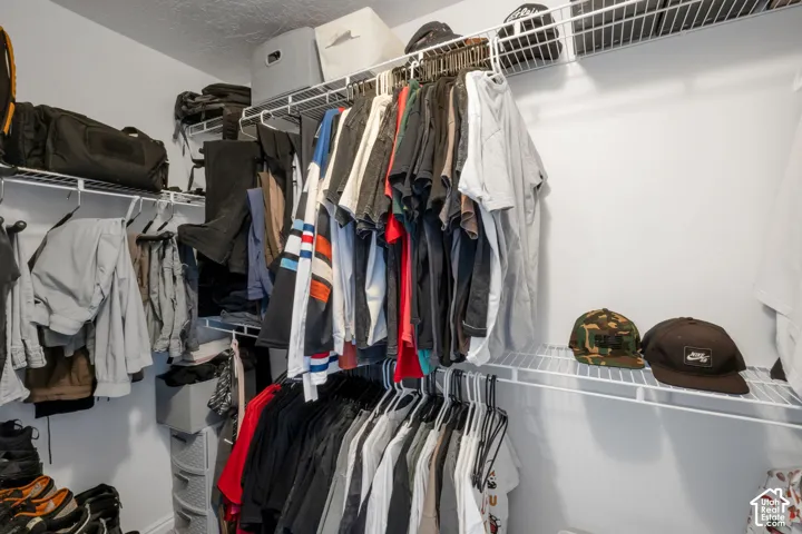 Primary walk-in closet