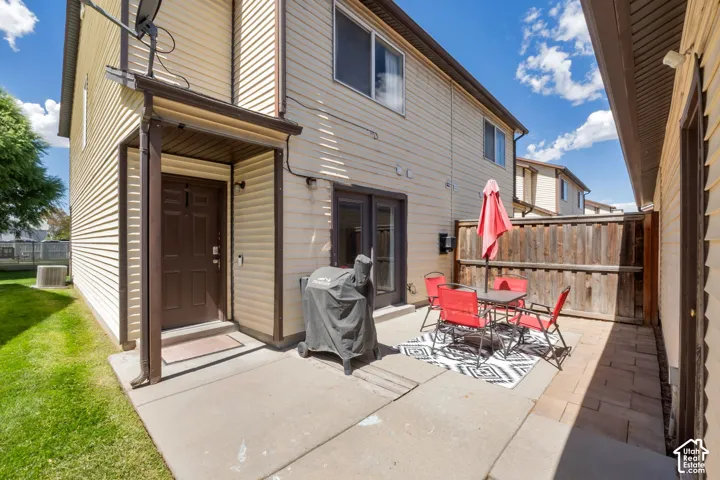 Front patio space