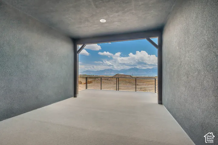 Roof Deck that is partially covered and Hot Tub Ready!