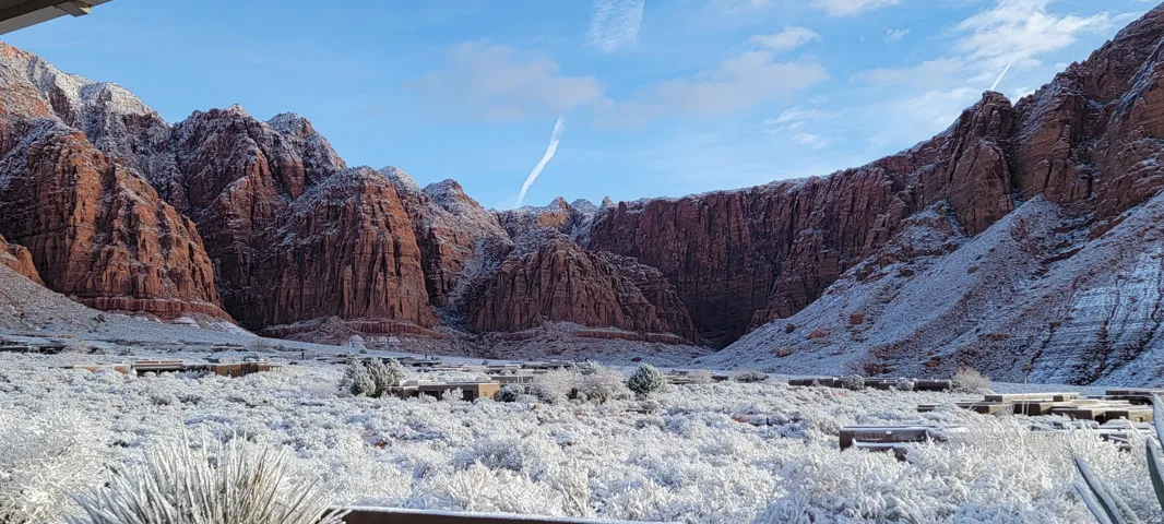 An occasional winter dusting
