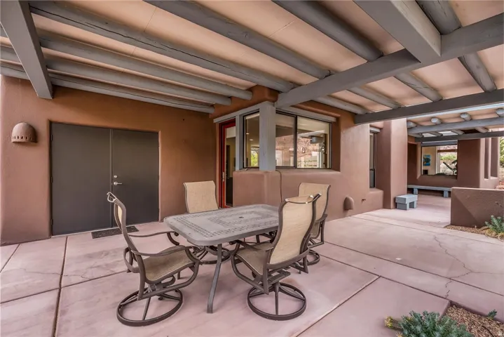 Front Patio Area with built in barbecue