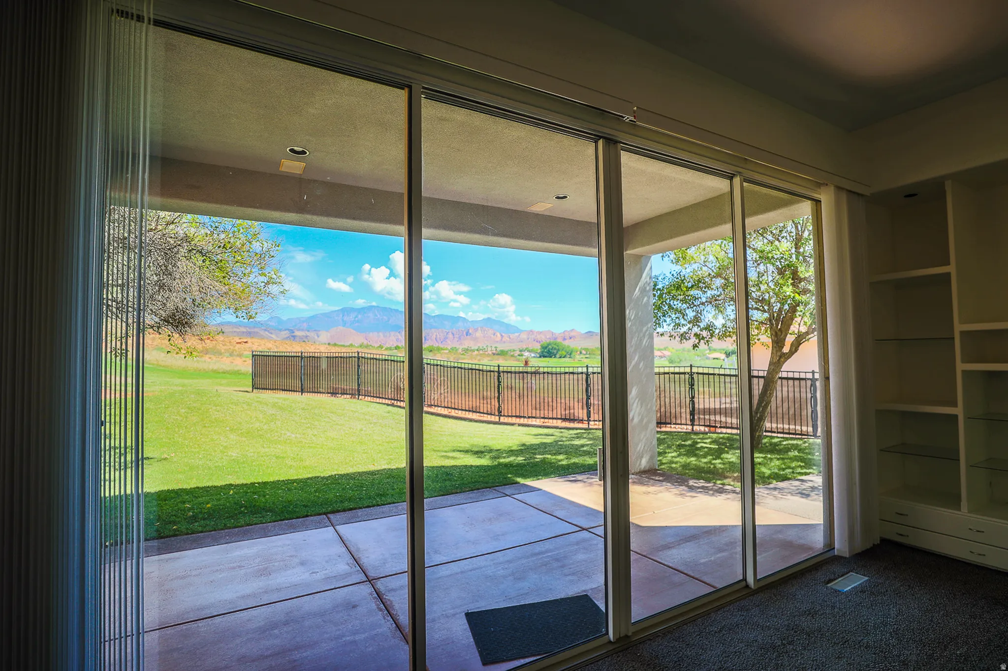 10ft Patio door in Great room (Pre-leasing photo)