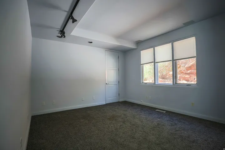 2nd Bedroom with ensuite bathroom (Pre-leasing photo)