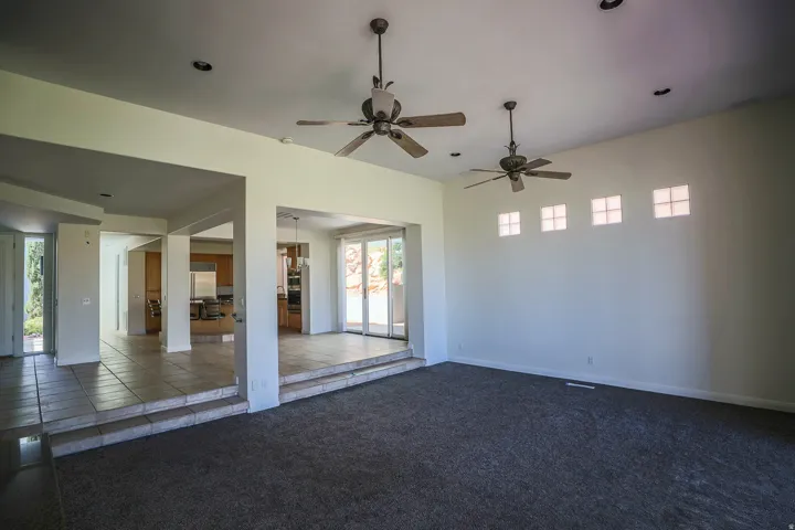 Great room (Pre-leasing photo)