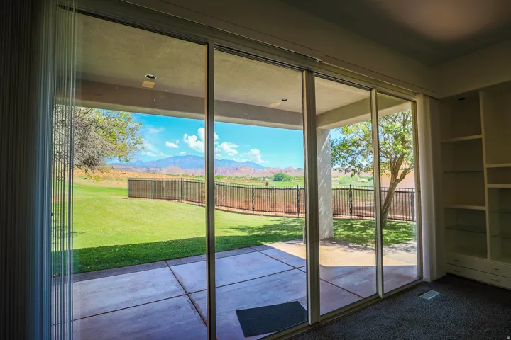 10ft Patio door in Great room (Pre-leasing photo)