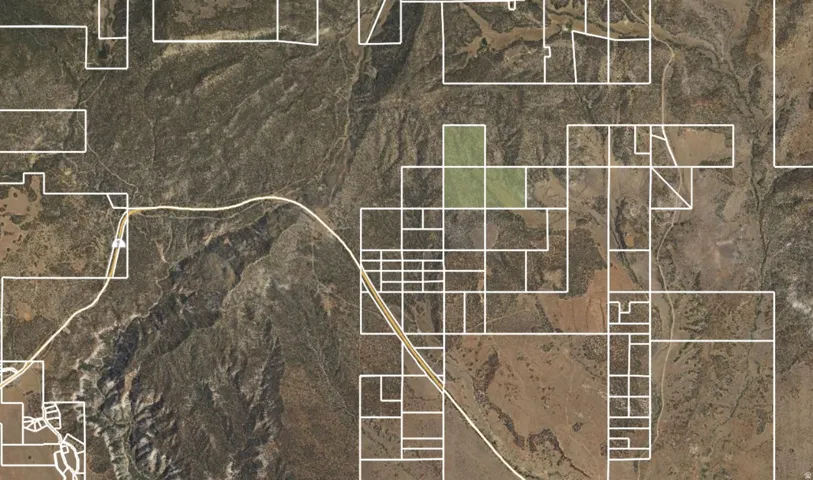 Regional view. The three parcels sit north of SR-9 in the Mt. Carmel corridor. Parcel lines approximate