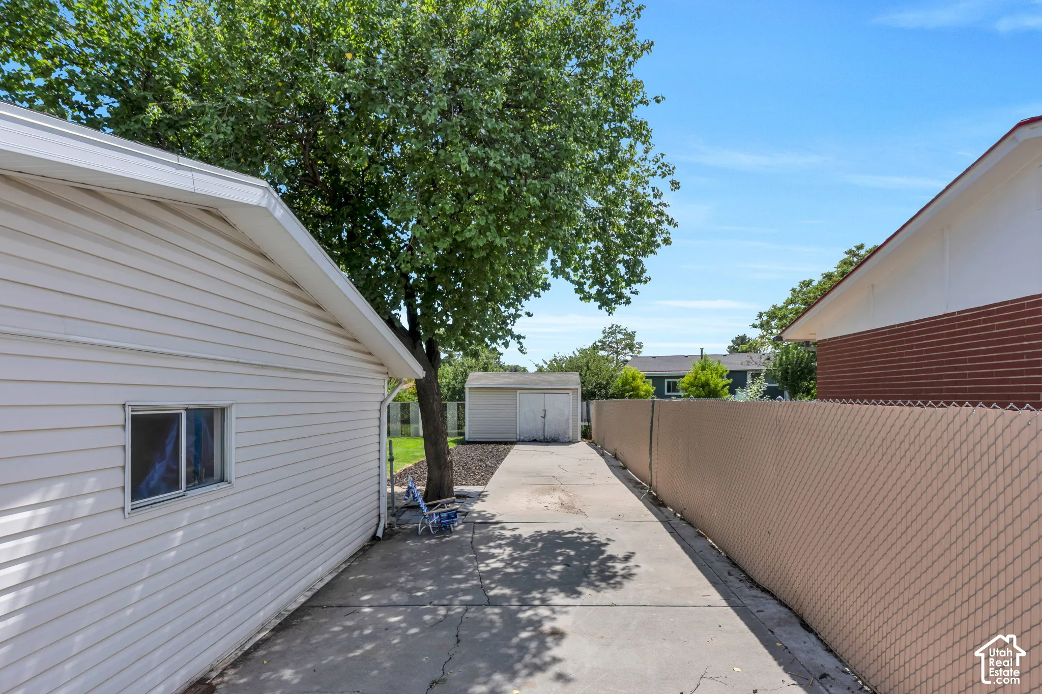 Extra-long, gated RV parking with room for an RV, boat, trailer or additional vehicles.