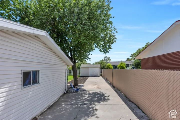 Extra-long, gated RV parking with room for an RV, boat, trailer or additional vehicles.