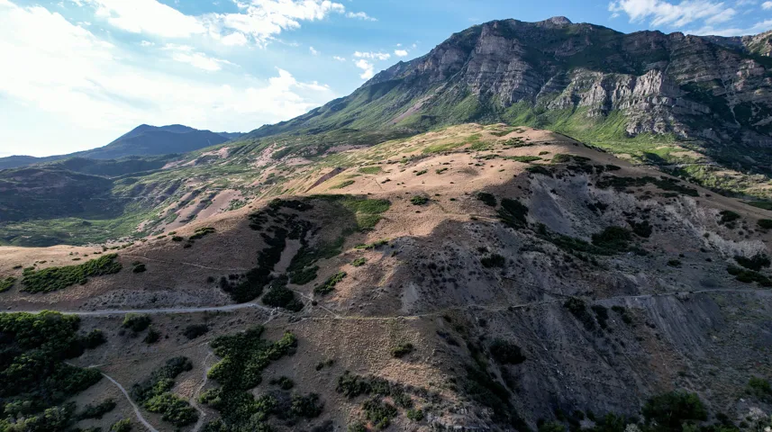 Base of Provo Canyon in Summer