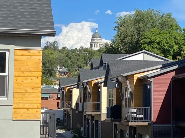 Sip your coffee with a capitol view!