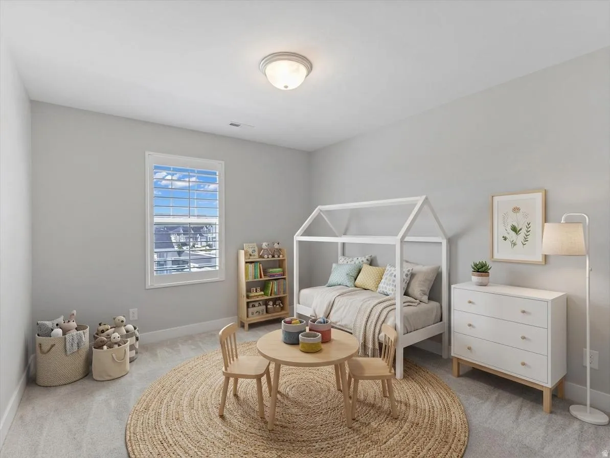 Virtually Staged Bedroom