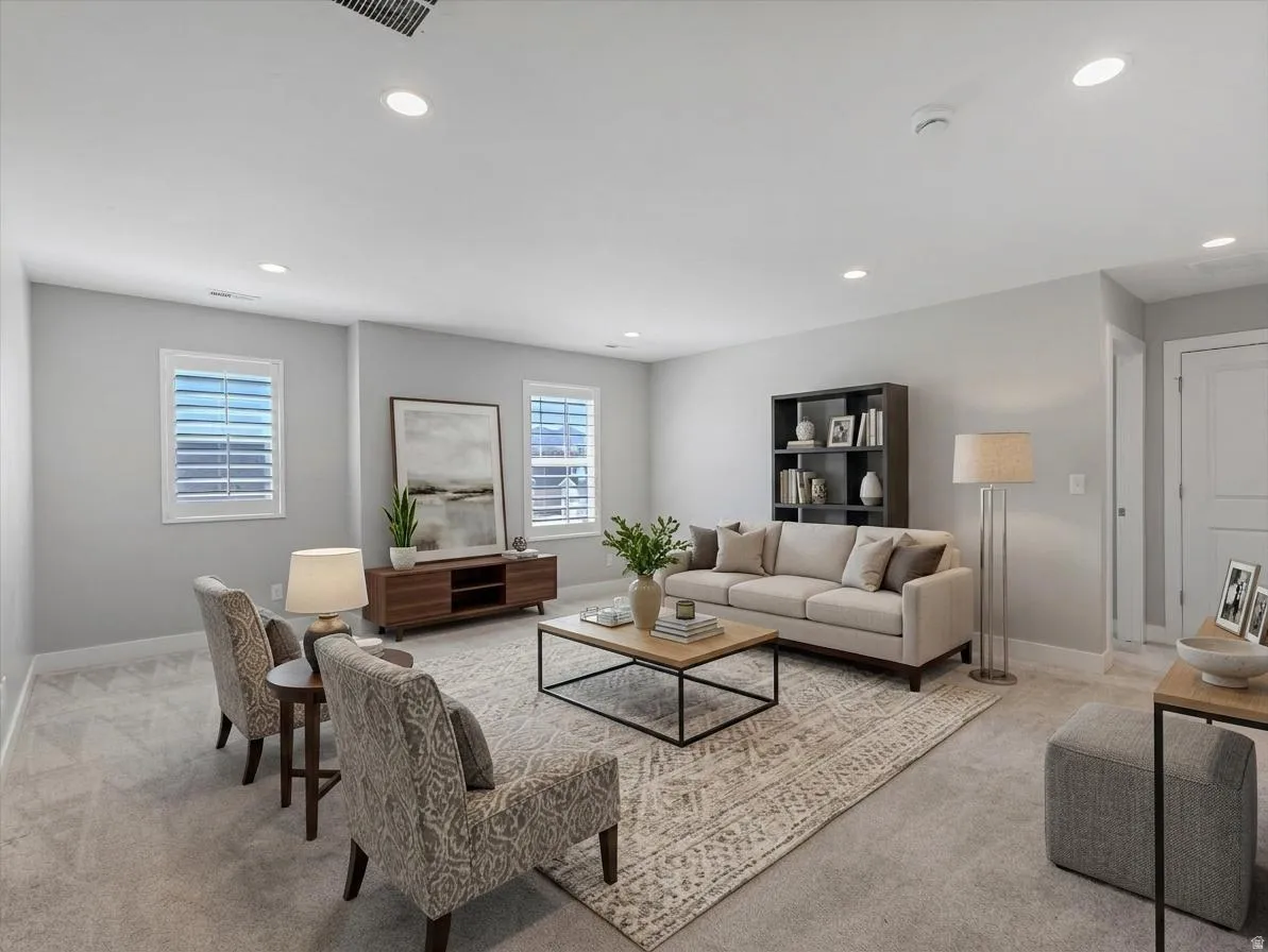 Virtually Staged Loft