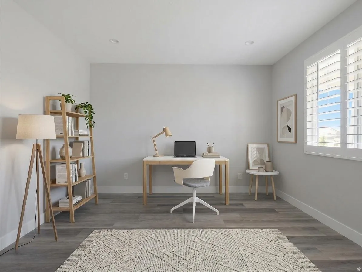 Virtually Staged Office