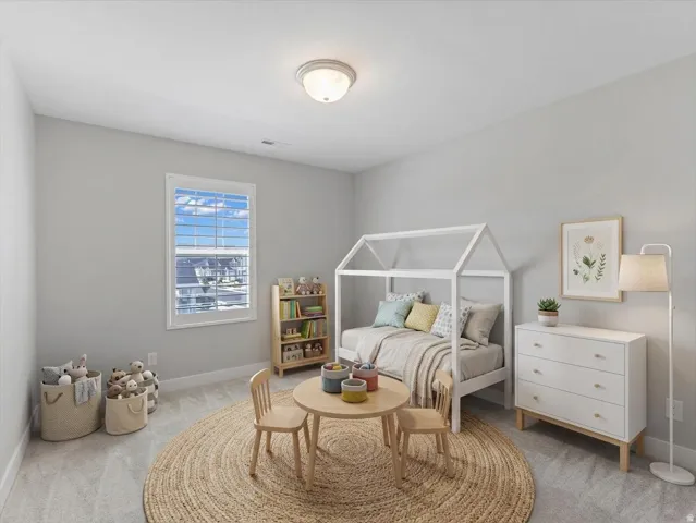 Virtually Staged Bedroom