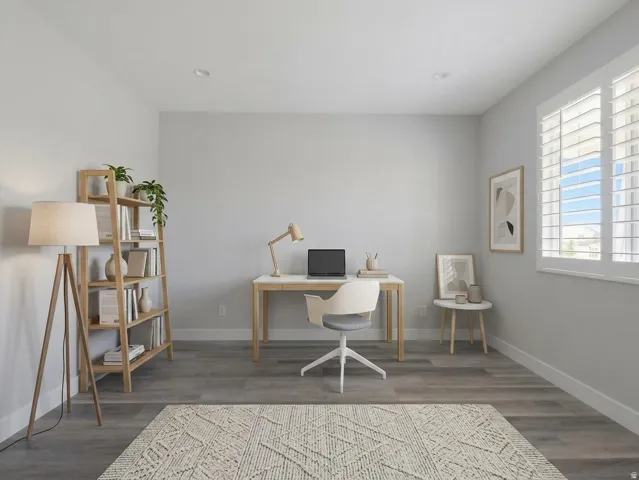 Virtually Staged Office