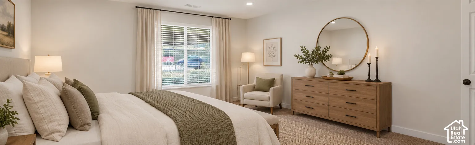 Bedroom 2 - Virtually Staged