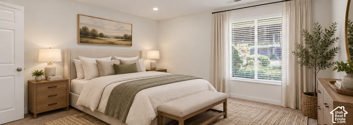 Bedroom 2 - Virtually Staged