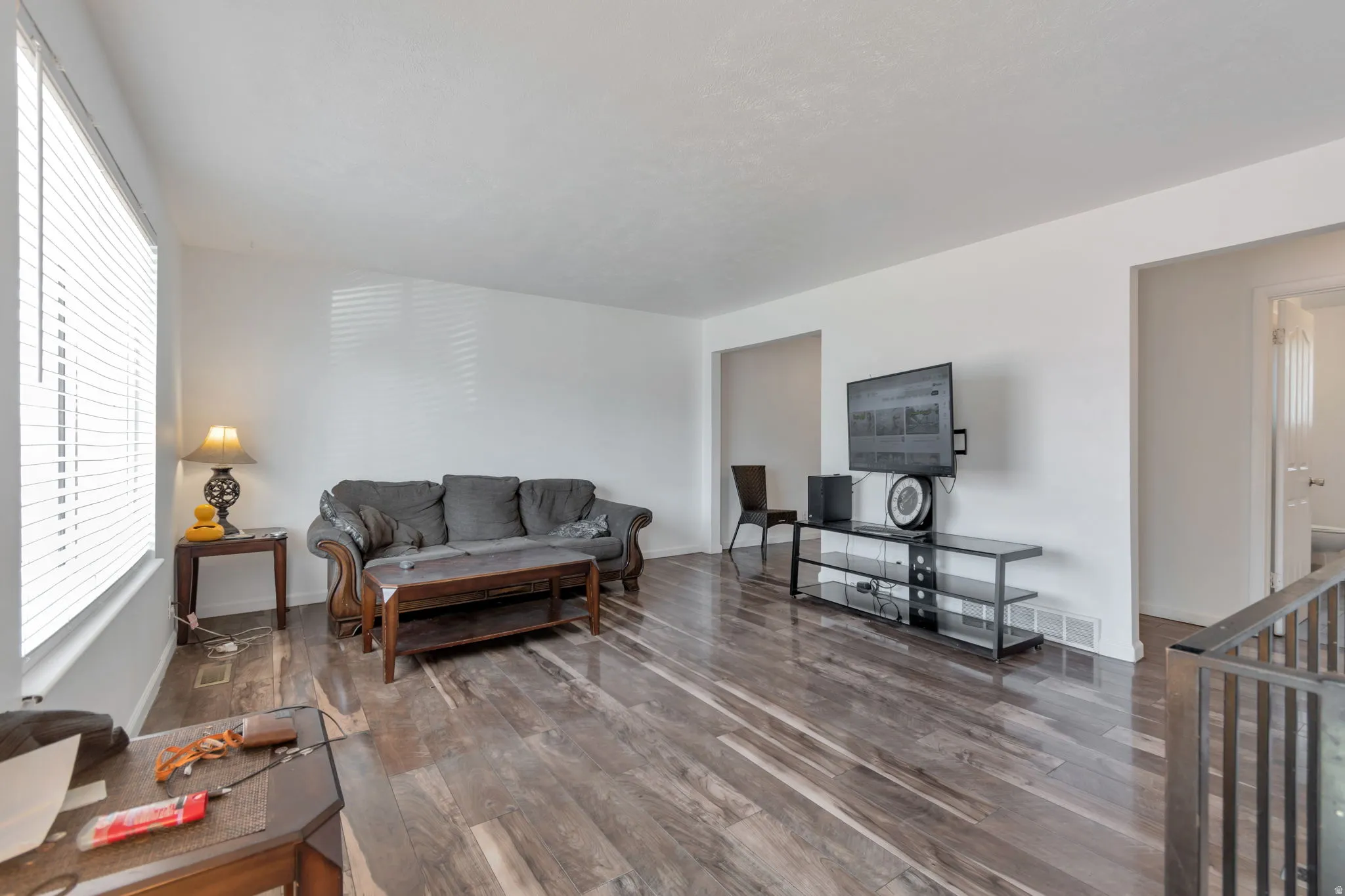 Wood-finish flooring
