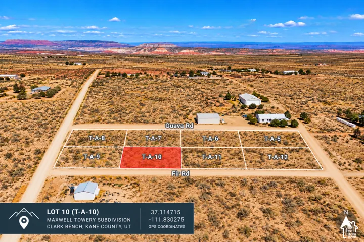 Lot 10 (T-A-10)Maxwell Towery SubdivisionClark Bench, Kane County, UT