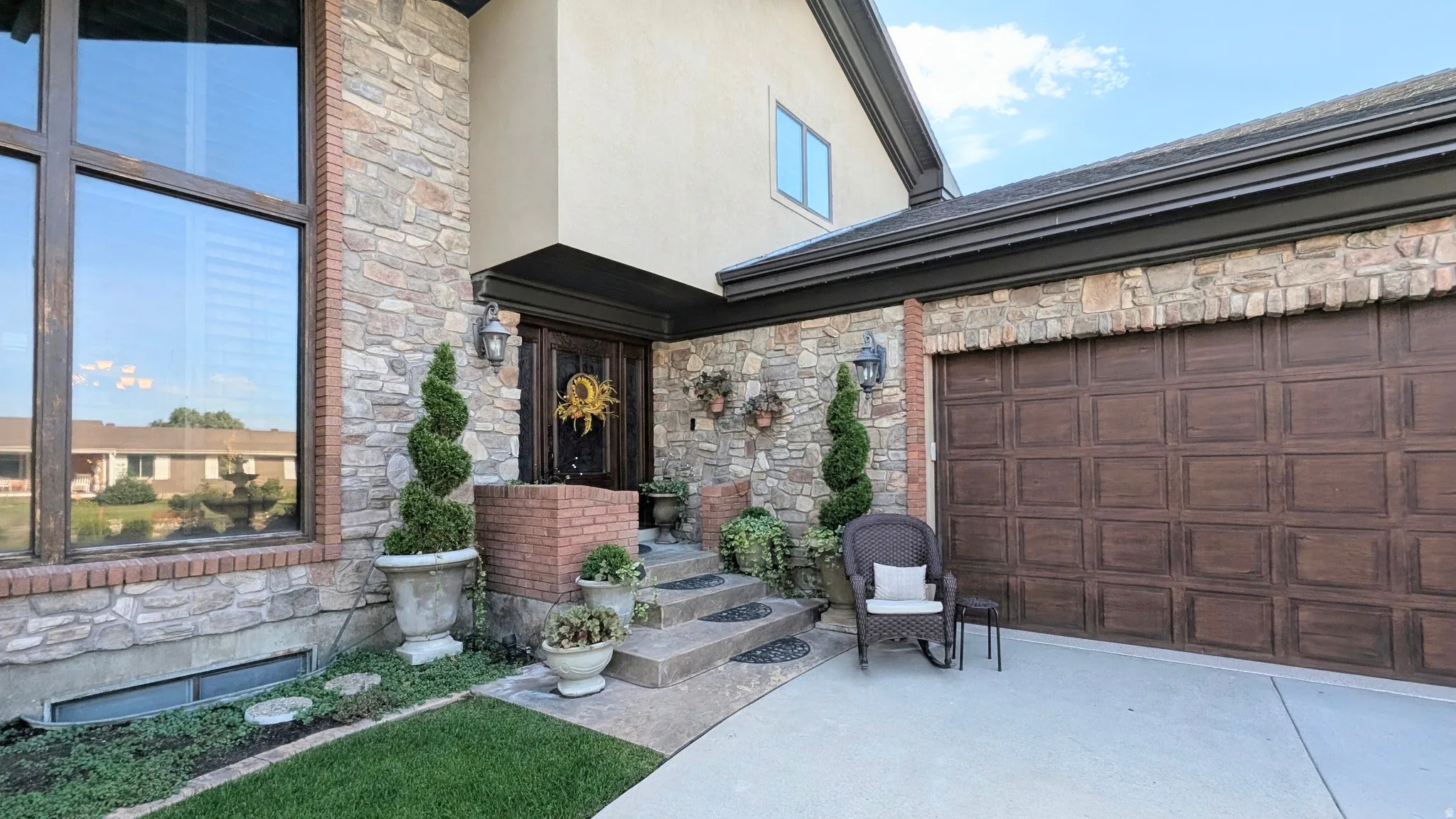 Front door area
