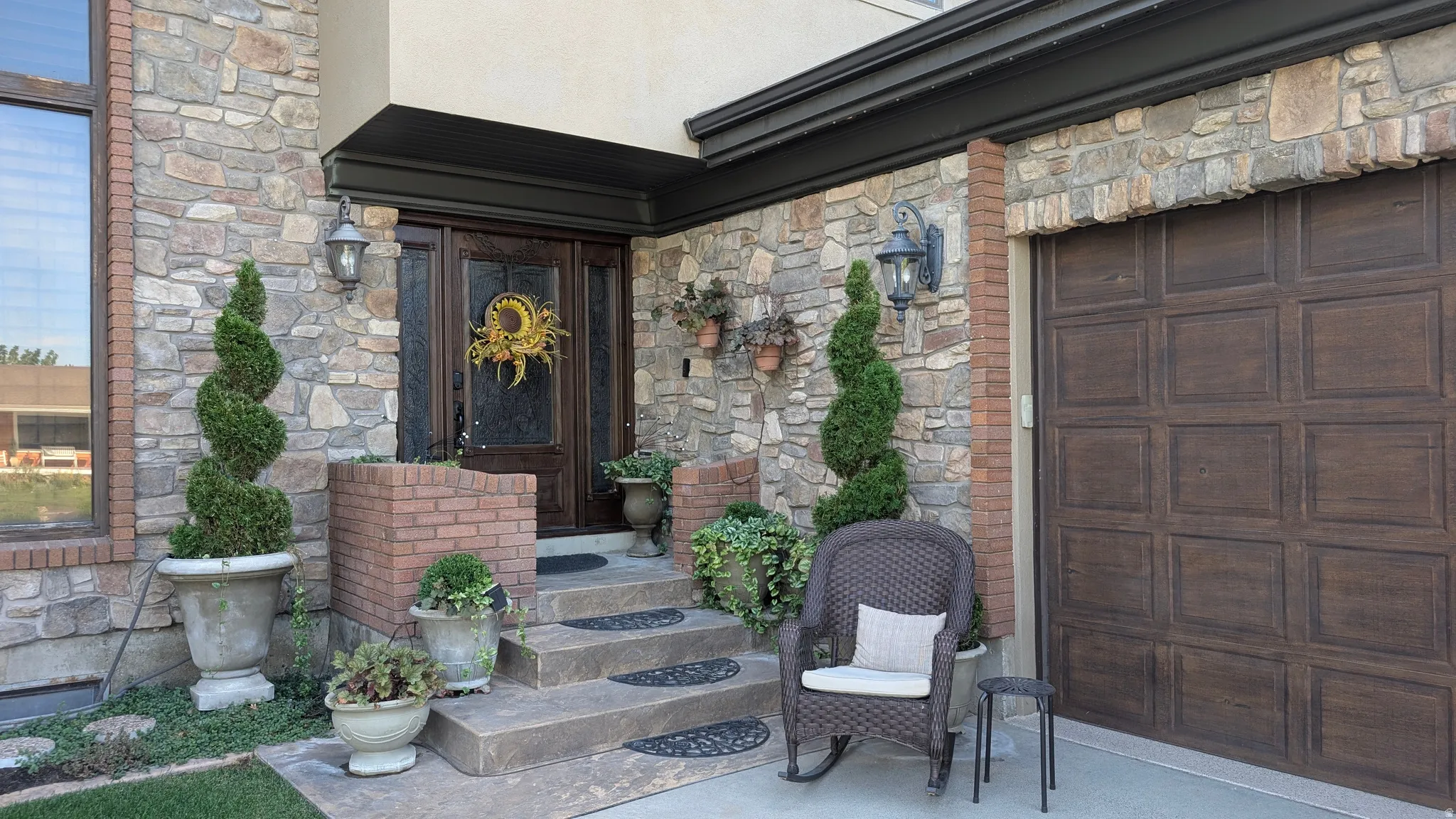 Front door area